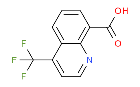 CAS No. 590371-53-2, 4-(Trifluoromethyl)quinoline-8-carboxylic acid
