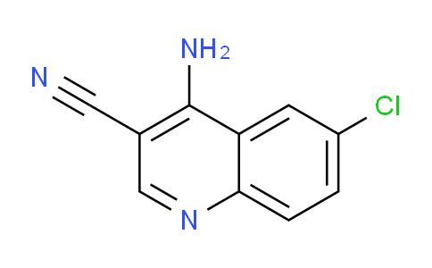 CAS No. 1146293-15-3, 4-Amino-6-chloroquinoline-3-carbonitrile