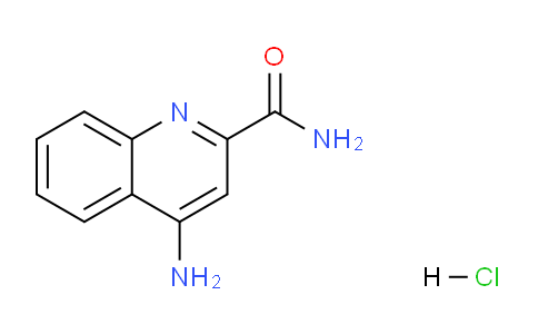 CAS No. 1423025-11-9, 4-Aminoquinoline-2-carboxamide hydrochloride
