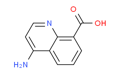 CAS No. 1416438-33-9, 4-Aminoquinoline-8-carboxylic acid