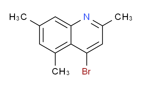 CAS No. 1070879-59-2, 4-Bromo-2,5,7-trimethylquinoline