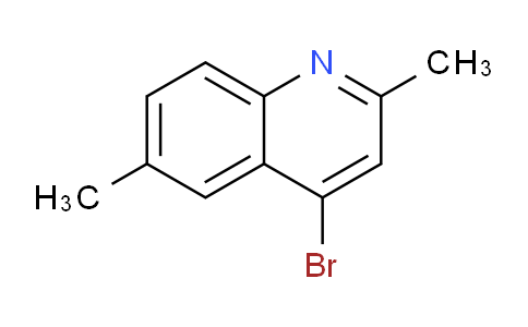 CAS No. 123637-45-6, 4-Bromo-2,6-dimethylquinoline