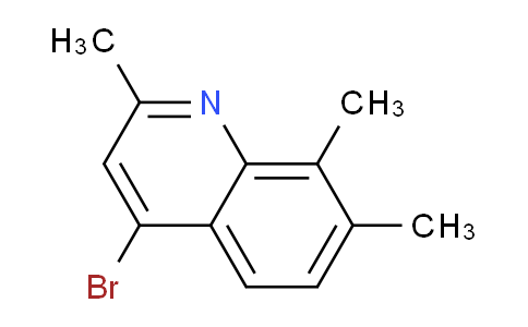 CAS No. 1070879-61-6, 4-Bromo-2,7,8-trimethylquinoline