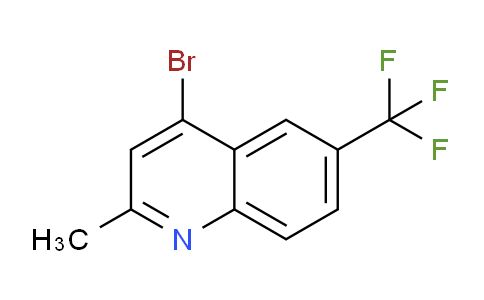 CAS No. 1070879-56-9, 4-Bromo-2-methyl-6-(trifluoromethyl)quinoline