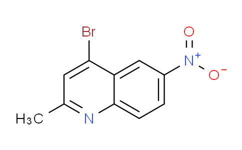 CAS No. 1378260-28-6, 4-Bromo-2-methyl-6-nitroquinoline