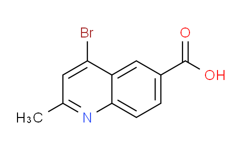 CAS No. 1261733-60-1, 4-Bromo-2-methylquinoline-6-carboxylic acid