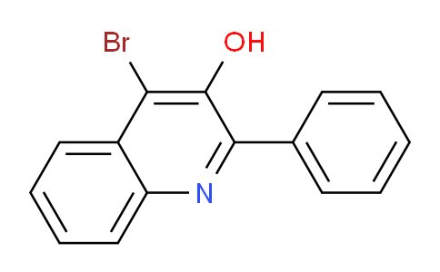 CAS No. 1197391-19-7, 4-Bromo-2-phenylquinolin-3-ol