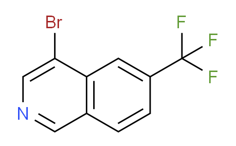 CAS No. 1782509-09-4, 4-Bromo-6-(trifluoromethyl)isoquinoline