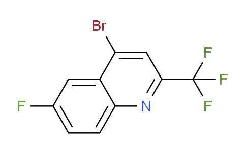 CAS No. 31009-33-3, 4-Bromo-6-fluoro-2-(trifluoromethyl)quinoline
