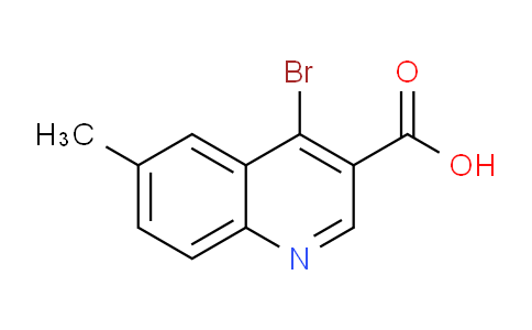 MC689182 | 1378259-49-4 | 4-Bromo-6-methylquinoline-3-carboxylic acid