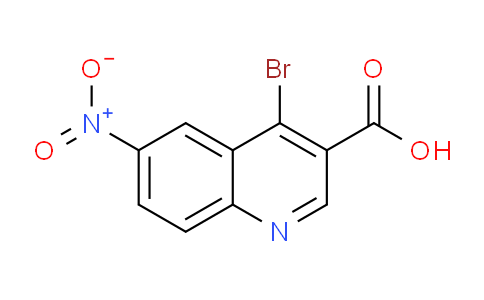 CAS No. 1378259-58-5, 4-Bromo-6-nitroquinoline-3-carboxylic acid