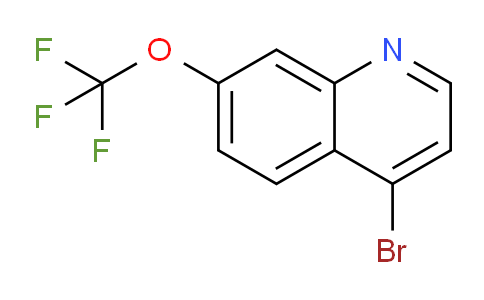 CAS No. 1189105-57-4, 4-Bromo-7-(trifluoromethoxy)quinoline