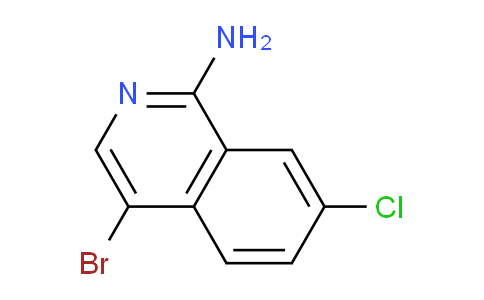 CAS No. 1783394-01-3, 4-Bromo-7-chloroisoquinolin-1-amine