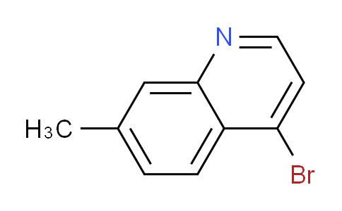 CAS No. 1070879-24-1, 4-Bromo-7-methylquinoline