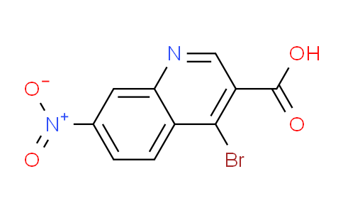 CAS No. 1378260-40-2, 4-Bromo-7-nitroquinoline-3-carboxylic acid