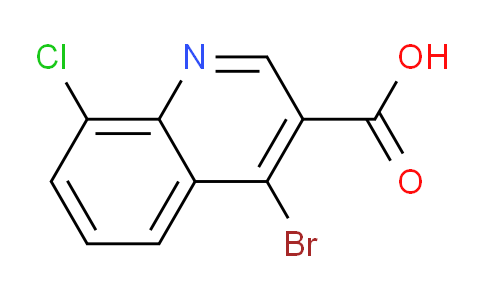 CAS No. 1378254-61-5, 4-Bromo-8-chloroquinoline-3-carboxylic acid