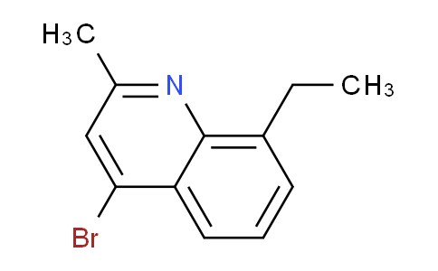 CAS No. 1070879-45-6, 4-Bromo-8-ethyl-2-methylquinoline