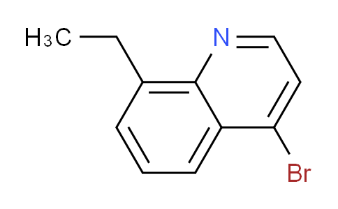 CAS No. 1070879-26-3, 4-Bromo-8-ethylquinoline