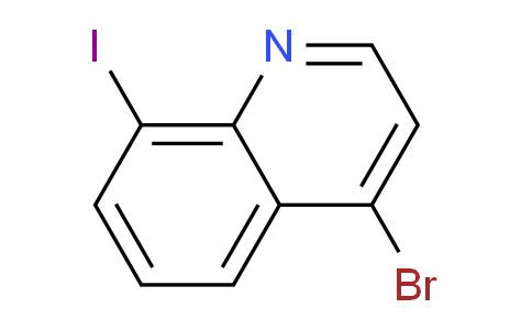 CAS No. 608143-12-0, 4-Bromo-8-iodoquinoline