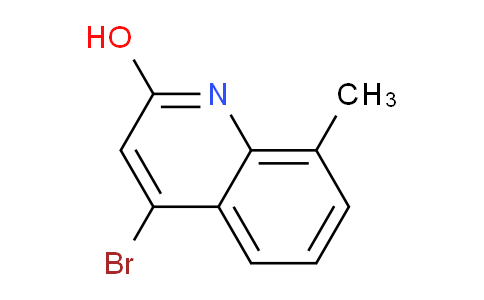 CAS No. 261000-93-5, 4-Bromo-8-methylquinolin-2-ol