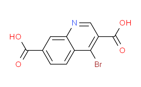 CAS No. 1378259-65-4, 4-Bromoquinoline-3,7-dicarboxylic acid