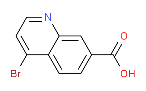 CAS No. 1379367-77-7, 4-Bromoquinoline-7-carboxylic acid