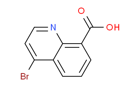 CAS No. 1416438-29-3, 4-Bromoquinoline-8-carboxylic acid