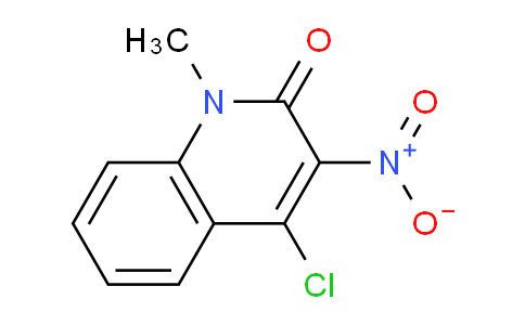 CAS No. 79966-13-5, 4-Chloro-1-methyl-3-nitro-1H-quinolin-2-one