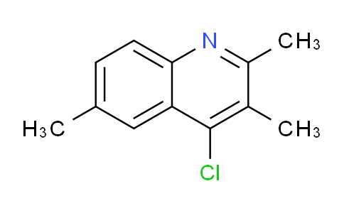 CAS No. 1203-71-0, 4-Chloro-2,3,6-trimethylquinoline