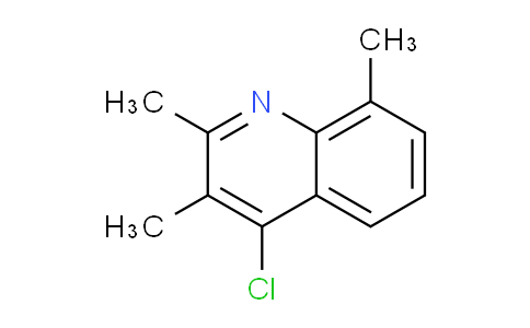 CAS No. 1203-45-8, 4-Chloro-2,3,8-trimethylquinoline
