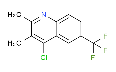 CAS No. 1713463-07-0, 4-Chloro-2,3-dimethyl-6-(trifluoromethyl)quinoline