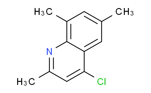 CAS No. 87602-66-2, 4-Chloro-2,6,8-trimethylquinoline
