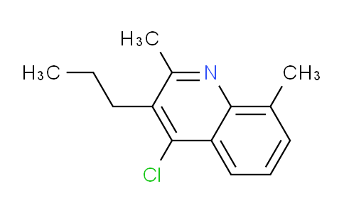CAS No. 332150-39-7, 4-Chloro-2,8-dimethyl-3-propylquinoline