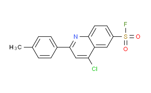 CAS No. 31241-73-3, 4-Chloro-2-(p-tolyl)quinoline-6-sulfonyl fluoride