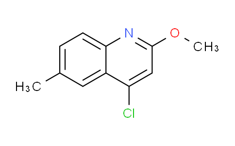 CAS No. 123637-52-5, 4-Chloro-2-methoxy-6-methylquinoline