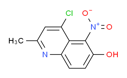 CAS No. 28613-36-7, 4-Chloro-2-methyl-5-nitroquinolin-6-ol