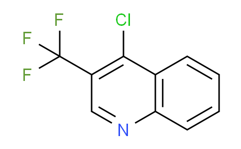 CAS No. 590371-93-0, 4-Chloro-3-(trifluoromethyl)quinoline