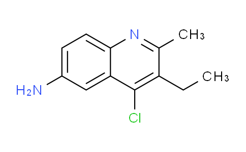 CAS No. 332150-06-8, 4-Chloro-3-ethyl-2-methylquinolin-6-amine
