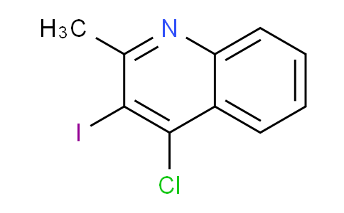 CAS No. 1033931-93-9, 4-Chloro-3-iodo-2-methylquinoline