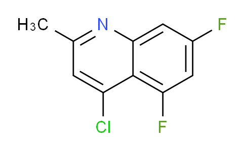 CAS No. 288151-41-7, 4-Chloro-5,7-difluoro-2-methyl-quinoline