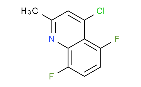 CAS No. 288151-28-0, 4-Chloro-5,8-difluoro-2-methyl-quinoline