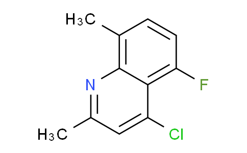 CAS No. 1156275-75-0, 4-Chloro-5-fluoro-2,8-dimethylquinoline