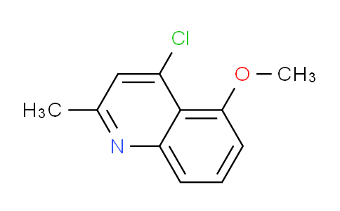 CAS No. 59611-54-0, 4-Chloro-5-methoxy-2-methylquinoline