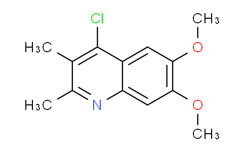 CAS No. 1178831-43-0, 4-Chloro-6,7-dimethoxy-2,3-dimethylquinoline