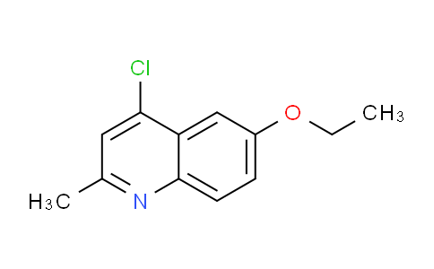 CAS No. 66735-22-6, 4-Chloro-6-ethoxy-2-methylquinoline