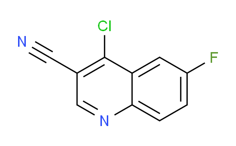 CAS No. 886362-73-8, 4-Chloro-6-fluoroquinoline-3-carbonitrile