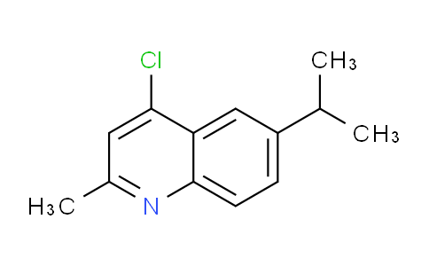 CAS No. 1156277-03-0, 4-Chloro-6-isopropyl-2-methylquinoline