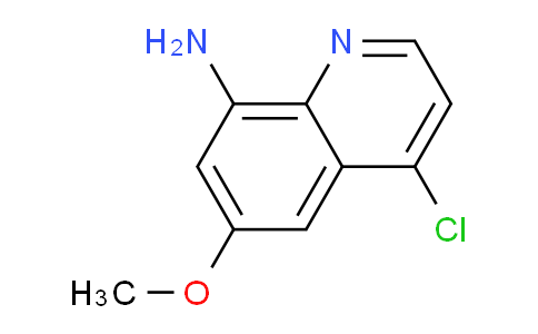 CAS No. 266336-49-6, 4-Chloro-6-methoxyquinolin-8-amine