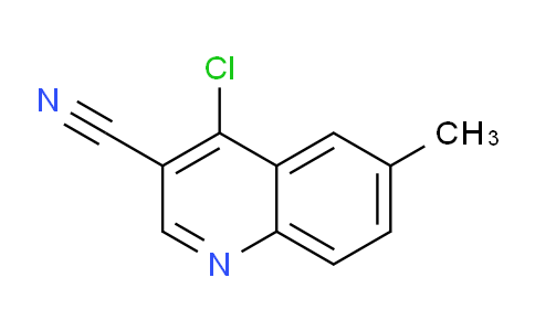 CAS No. 1016818-79-3, 4-Chloro-6-methylquinoline-3-carbonitrile