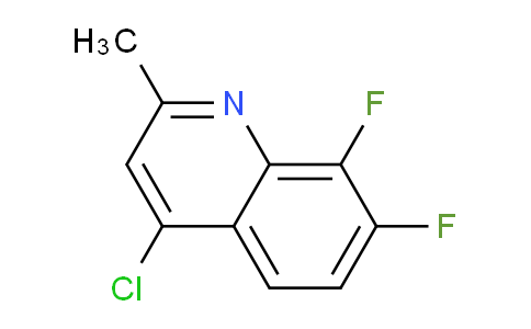 CAS No. 288151-46-2, 4-Chloro-7,8-difluoro-2-methylquinoline